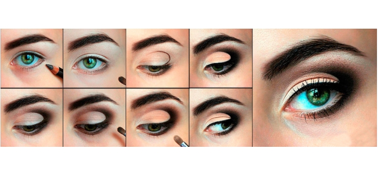 Как увеличить глаза с помощью макияжа (пошагово)