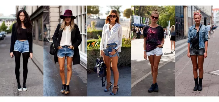 женские джинсовые шорты